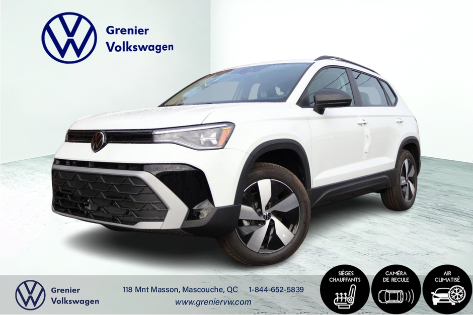 2026 Volkswagen Taos Trendline in Mascouche, Quebec - w940px