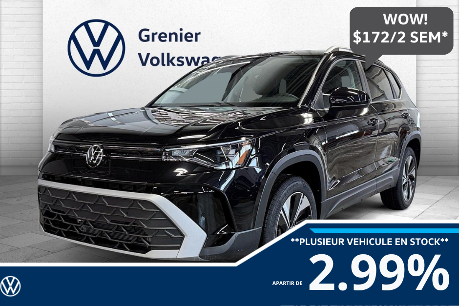Volkswagen Taos Comfortline 4MOTION 2026 à Mascouche, Québec - w940px
