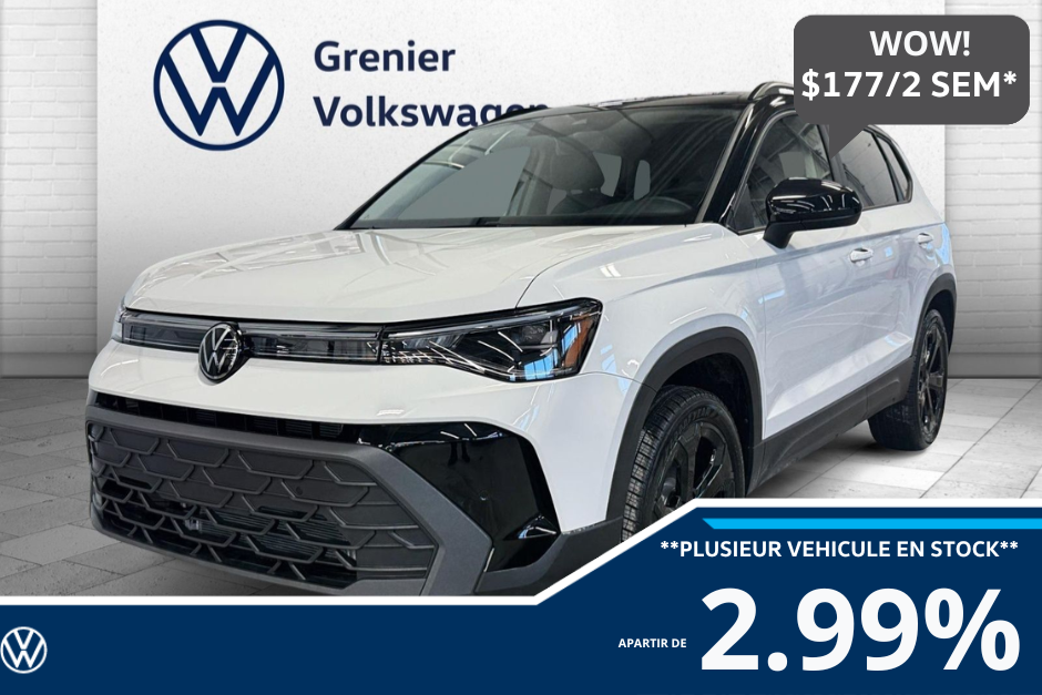 2026 Volkswagen Taos Comfortline Black Edition 4MOTION in Mascouche, Quebec - w940px