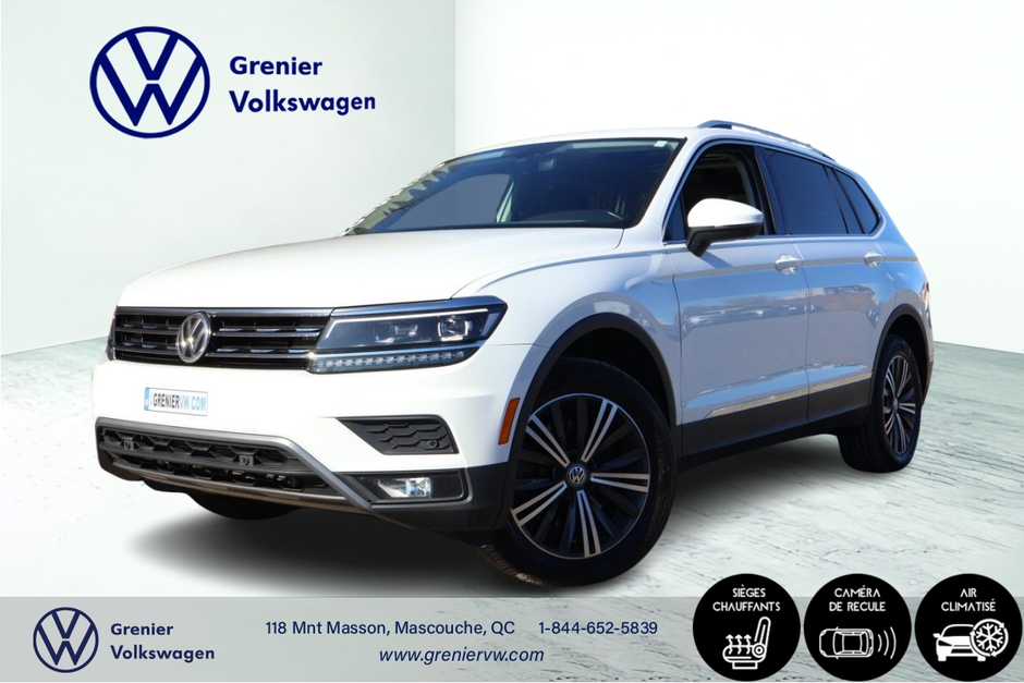 2019 Volkswagen Tiguan Highline,4Motion,jamais accidenté in Mascouche, Quebec - w940px