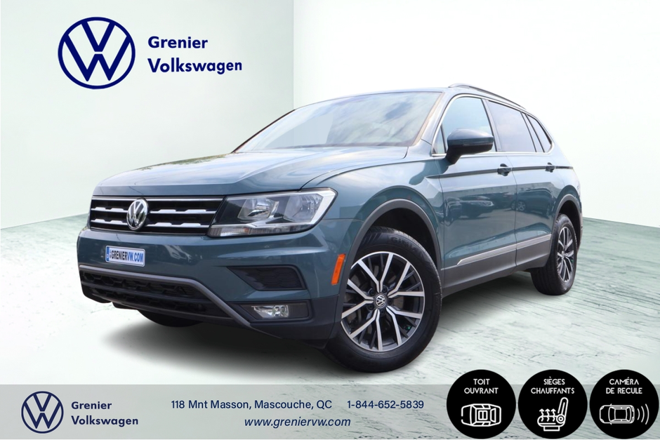 Volkswagen Tiguan Comfortline, Toit Pano, Sieges chauffants, Mags 2021 à Terrebonne, Québec - w940px