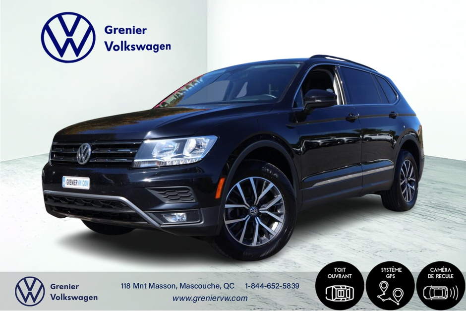 Volkswagen Tiguan Comfortline, Toit, Carplay, 4Motion 2021 à Terrebonne, Québec - w940px