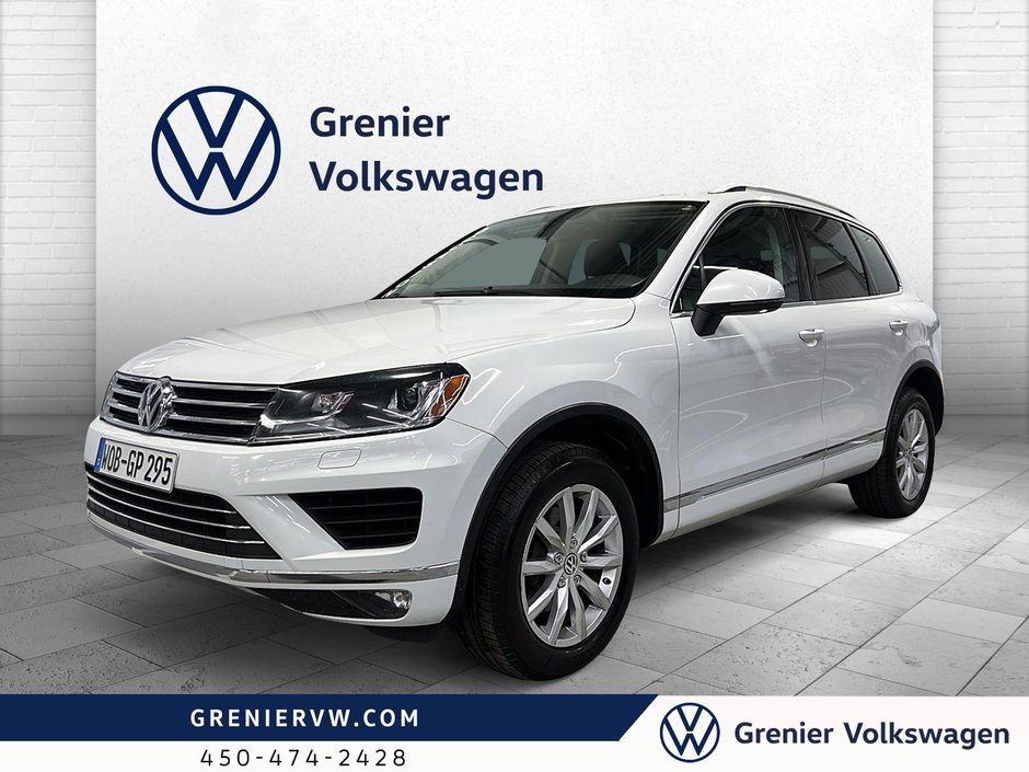 2017 Volkswagen Touareg Sportline, Cuir, Toit, Gps, Caméra in Terrebonne, Quebec - w940px