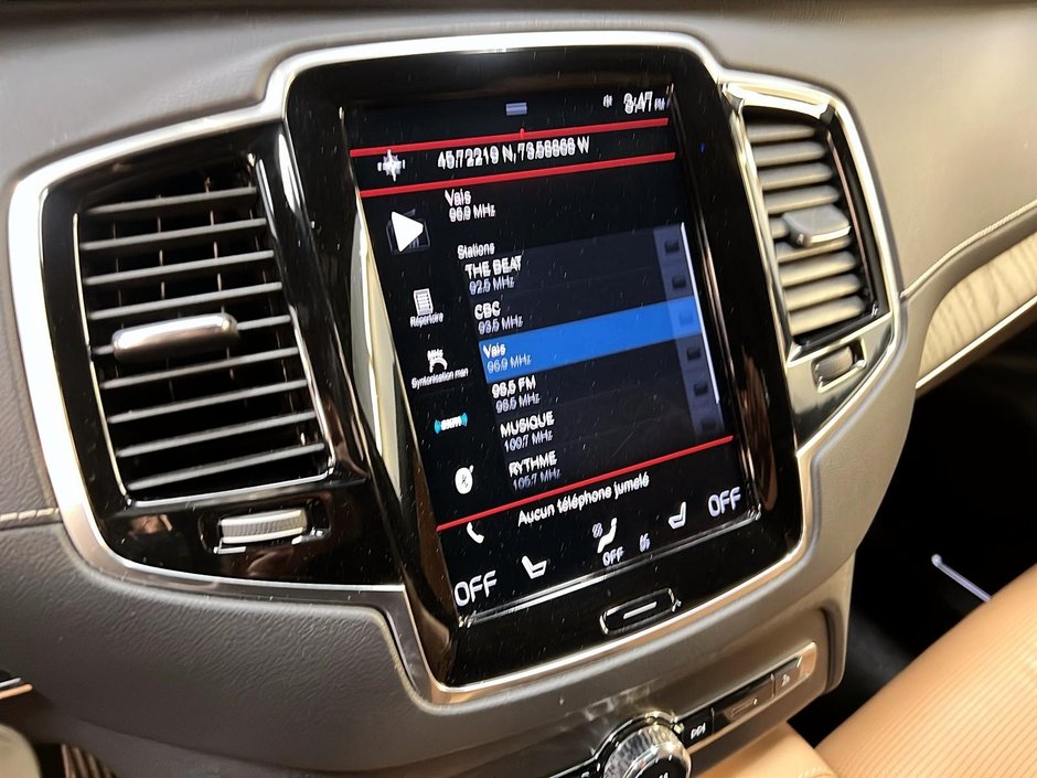 Volvo XC90 T8 RECHARGE INSCRIPTION CUIR TOIT PANO NAV 4RM 2022-18