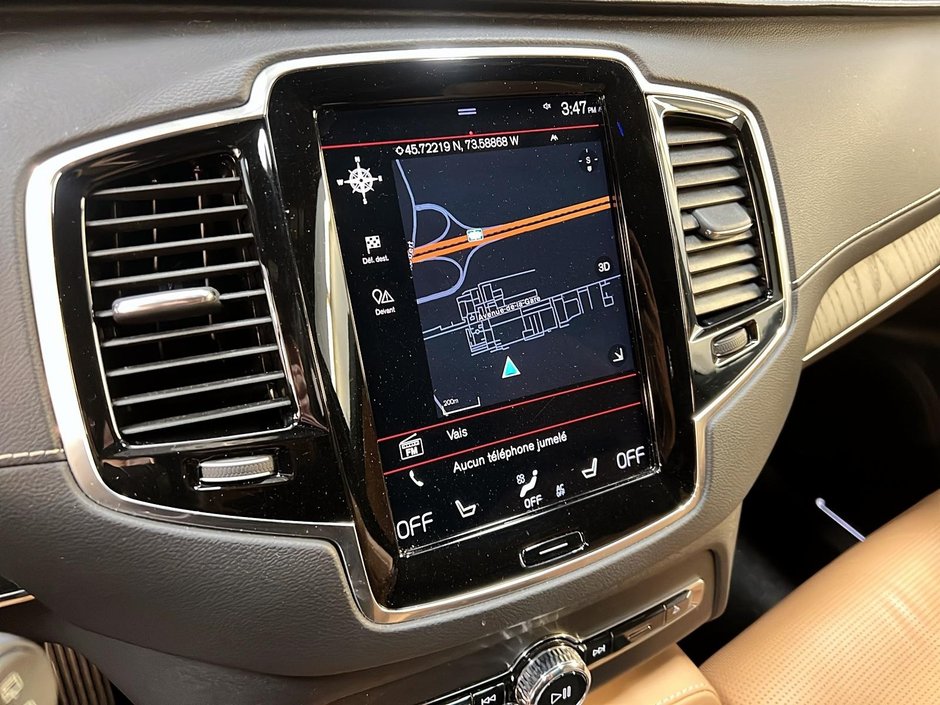Volvo XC90 T8 RECHARGE INSCRIPTION CUIR TOIT PANO NAV 4RM 2022-20
