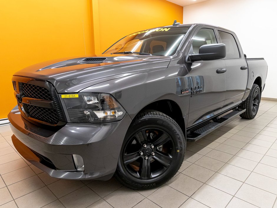 Supercentre St Jerome Auto Depot 21 Ram 1500 Classic Night Edition Crew V8 4x4 Bedliner Carplay Promo 21 618a