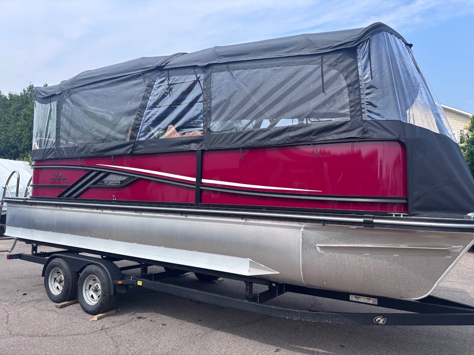 2025 G3 Boats PONTON FUSION 324RC CRUISER AVEC BANQUETTE AVANT ET ARRIERE