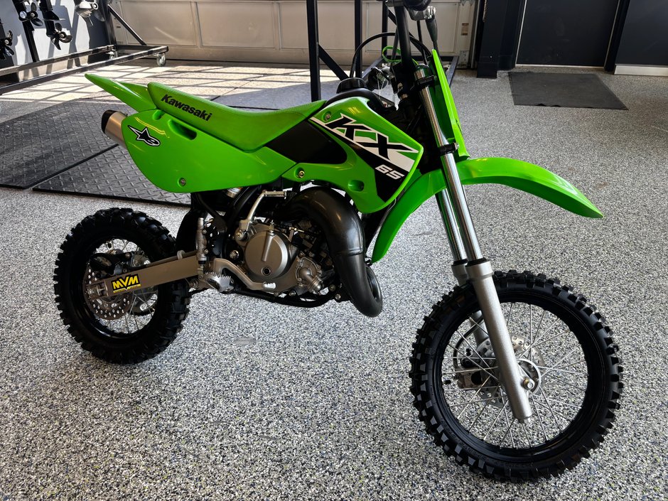 Kawasaki KX 65 disponible succursale st-prime 418-902-3030 2024