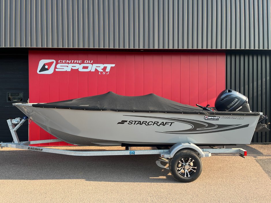 Starcraft FREEDOM 16 TL + Yamaha F50LHB + remorque 2024