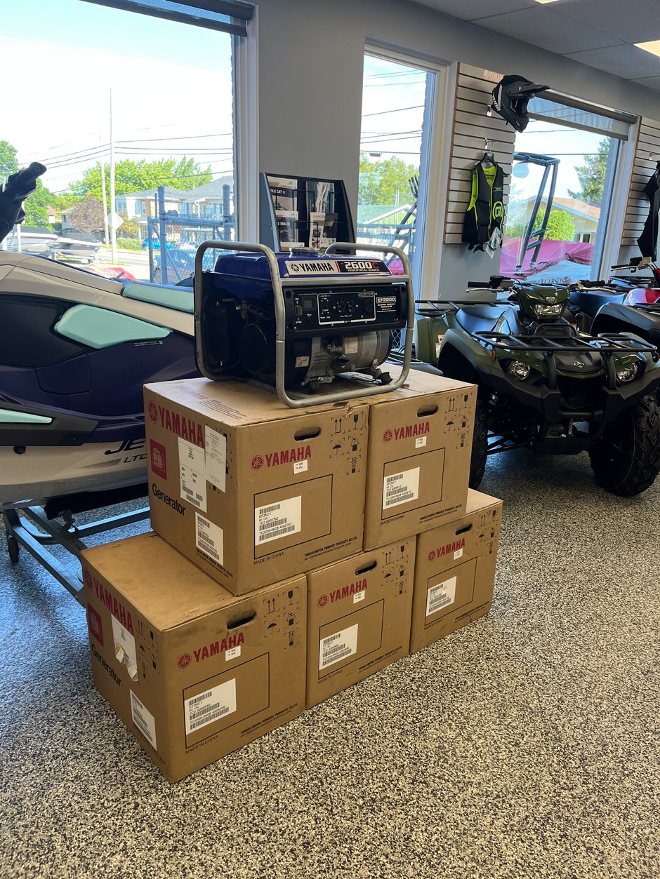 2025 Yamaha EF2600 Durable et Fiable