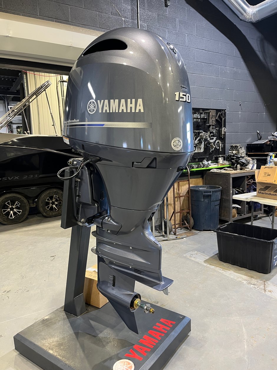 Yamaha F150XB Demo show room 2024