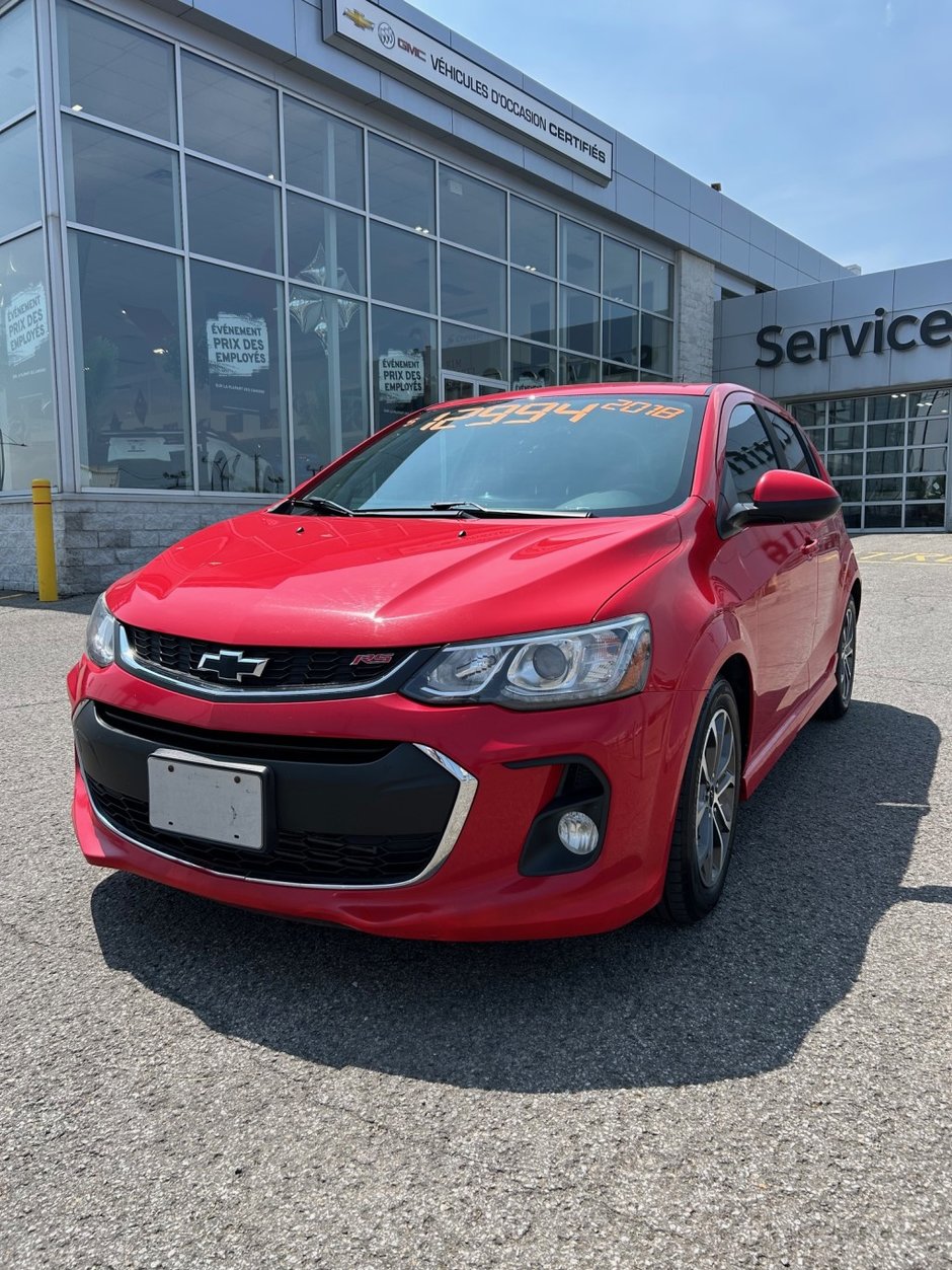 Chevrolet Sonic  2018 à Montréal, Québec - w940px