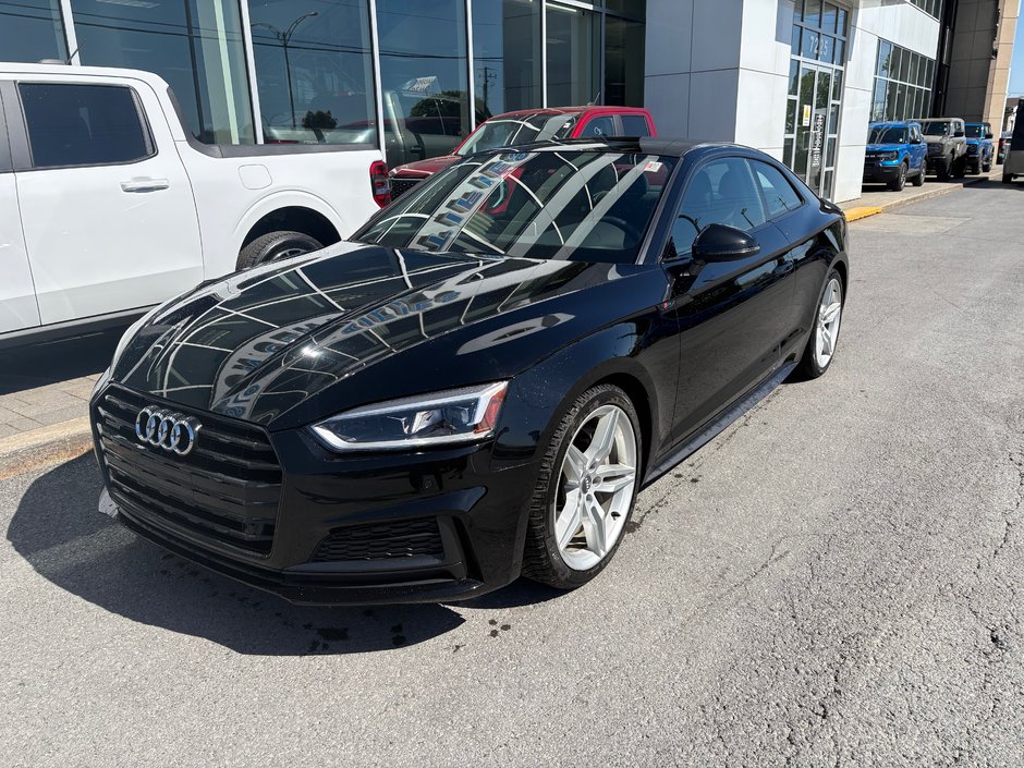 Audi A5 Coupe Progressiv | QUATTRO | TOIT PANO | CUIR | CAMERA | 2018 à Brossard, Québec