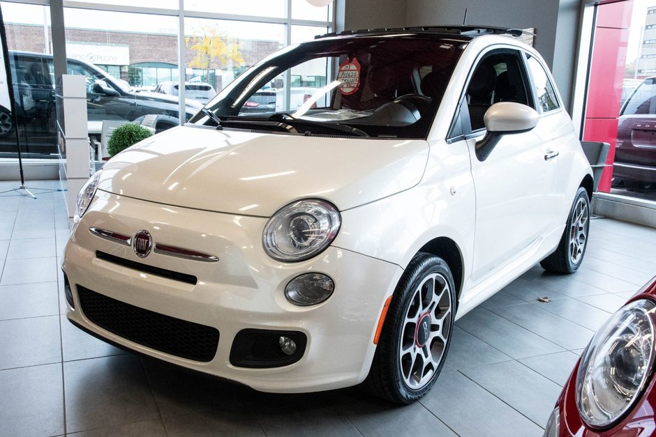 Montmorency Ford 13 Fiat 500 Sport Manuelle Toit Ouvrant Cuir In Brossard