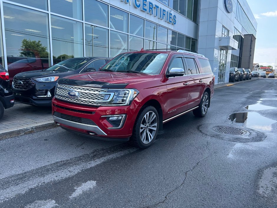 Ford Expedition Platinum Max | ENS REMORQUAGE MAX | 8 PASS | B&O | 2020 à Brossard, Québec