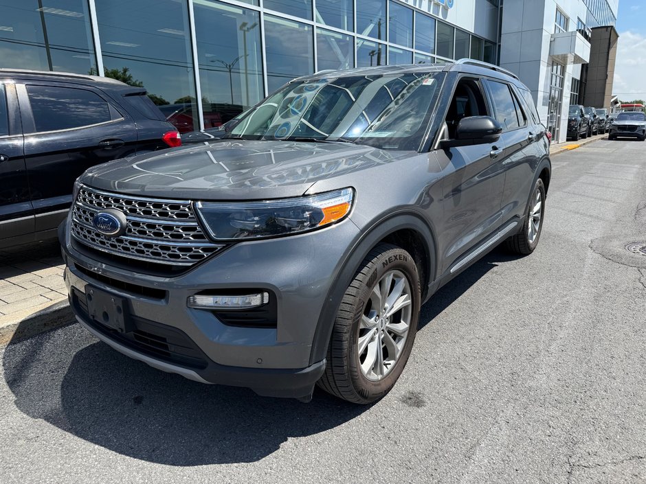 Ford Explorer Limited | 4WD | CUIR | TOIT PANO | CARPLAY | 2023 à Brossard, Québec