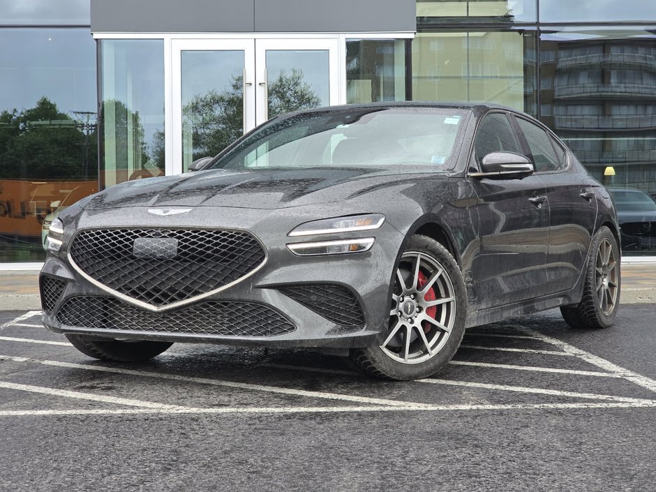 GENESIS G70 3.3T SPORT 365 HP HEAD UP DISP CAM360 CUIR NAPPA 2023-0
