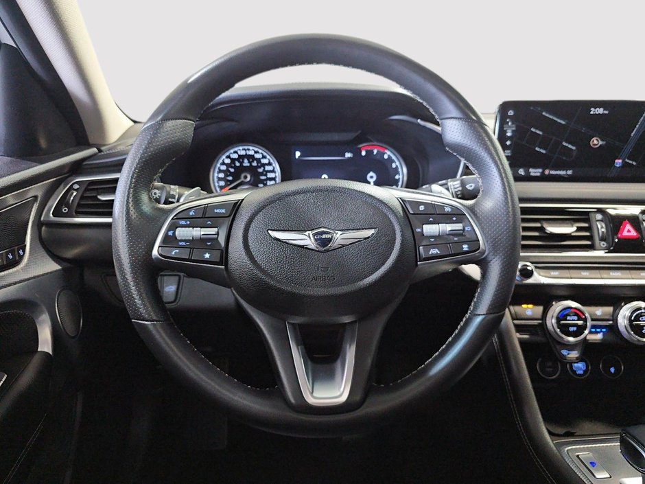 GENESIS G70 2.0T ADVANCED AWD 252HP CUIR TOIT NAV CAMERA 2023-22