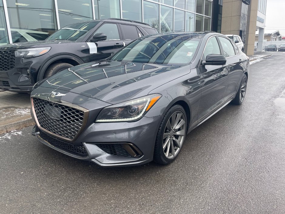 2019 GENESIS G80 3.3T Sport | AWD | TOIT PANO | CAMÉRA 360 | 365HP in Brossard, Quebec
