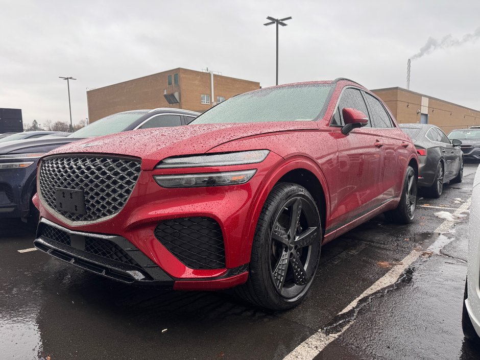 GENESIS GV70 3.5T SPORT AWD 375HP TOIT PANO NAV CAM CUIR 2023 à Montréal, Québec