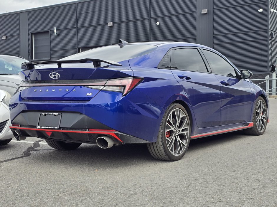 Hyundai Elantra N 276HP TOIT CUIR/ALCANTARA NAVIGATION BOSE CARPLAY 2022-10