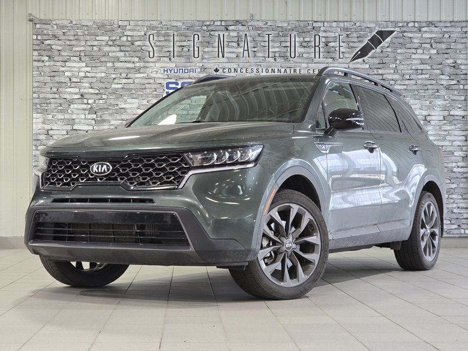 2021 Kia Sorento X-Line AWD 6 PASSAGERS CAMERA CARPLAY KEYLESS-0