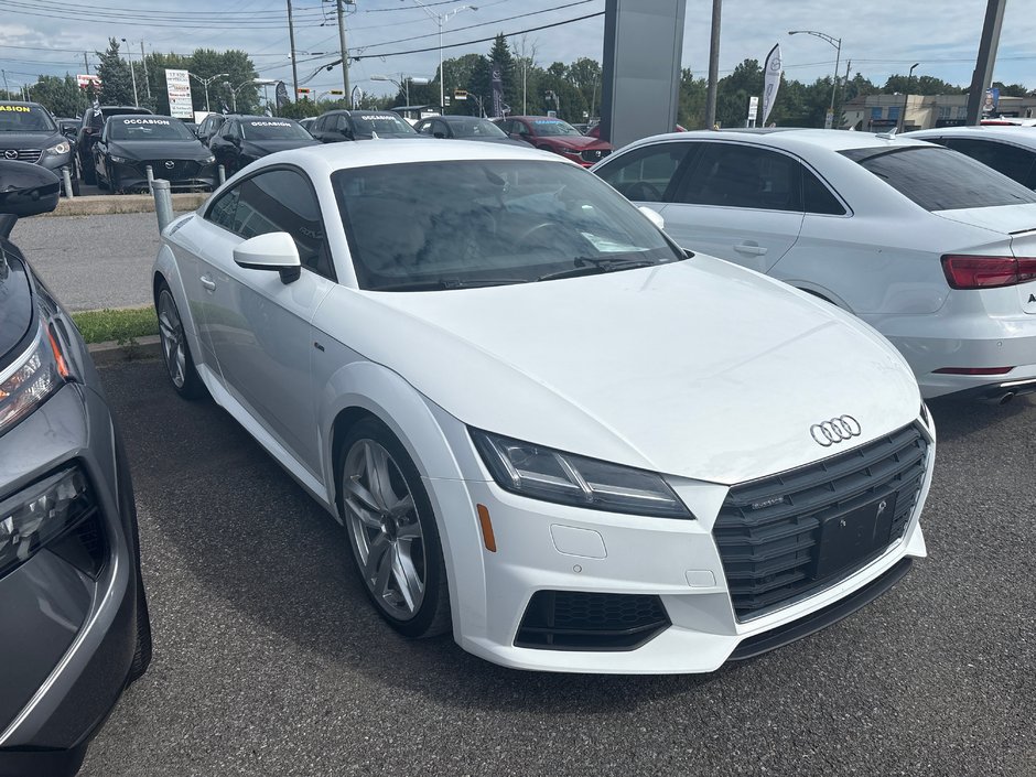 2016 Audi TT 2.0T S-LINE QUATTRO BLANC