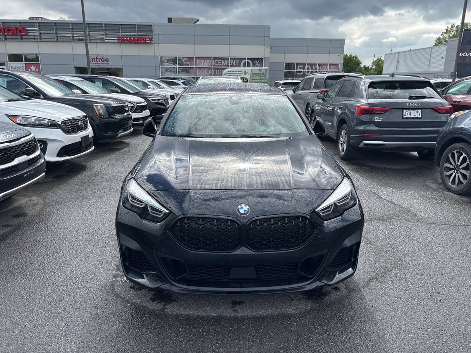 BMW 2 Series M235i XDRIVE NOIR CUIR ROUGE 23989KM WOW 2021 PAS DE RECLAMATIONA AU CARFAX