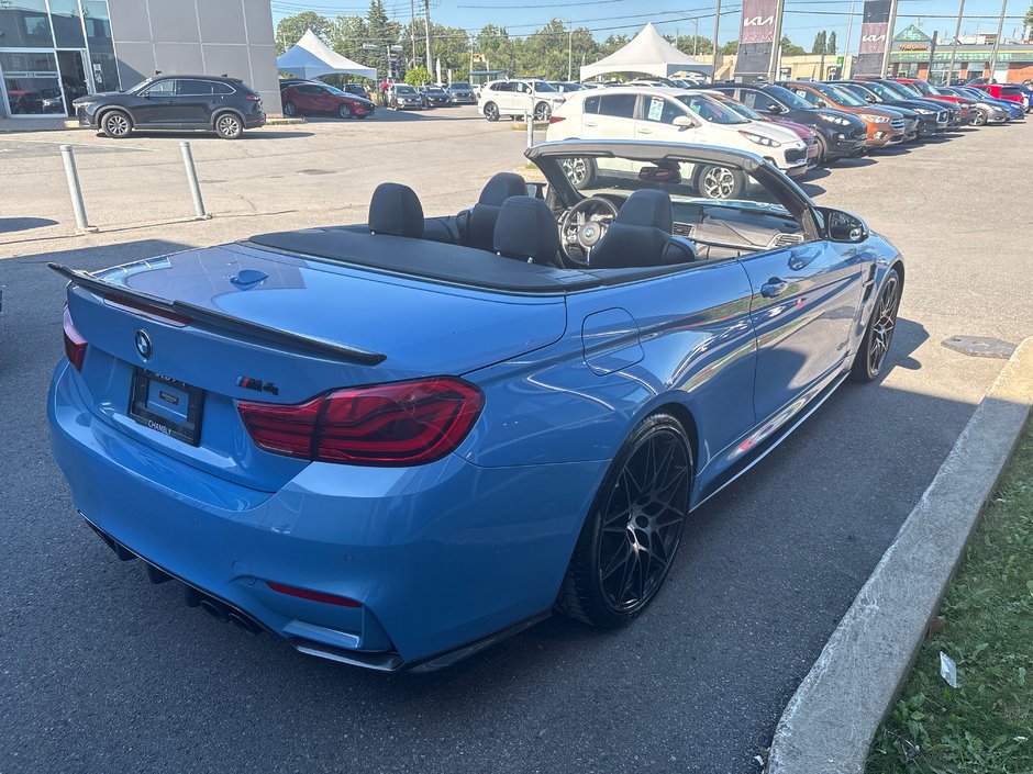 2018 BMW M4 BABY BLUE AUTOM CONVERTIBLE BAS KILO NO CARFAX CLAIM