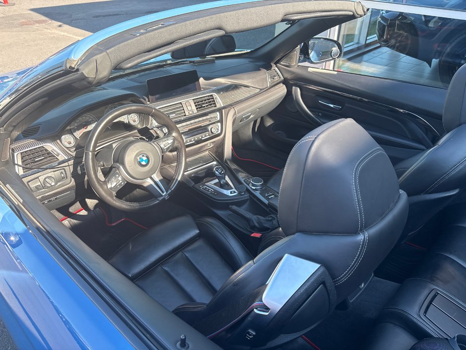 2018 BMW M4 BABY BLUE AUTOM CONVERTIBLE BAS KILO NO CARFAX CLAIM
