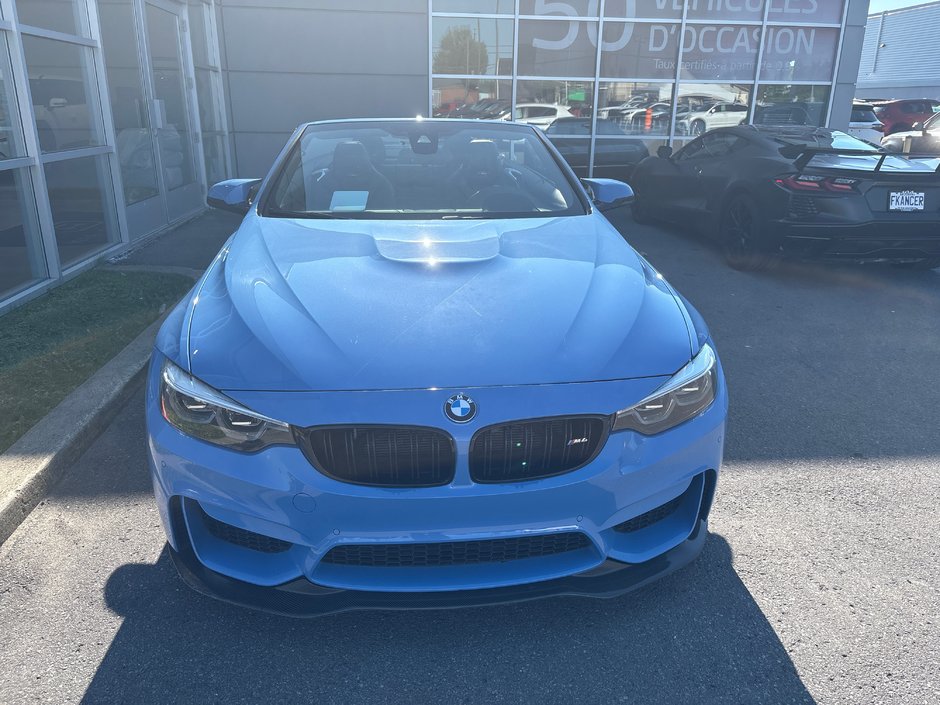 2018 BMW M4 BABY BLUE AUTOM CONVERTIBLE BAS KILO NO CARFAX CLAIM