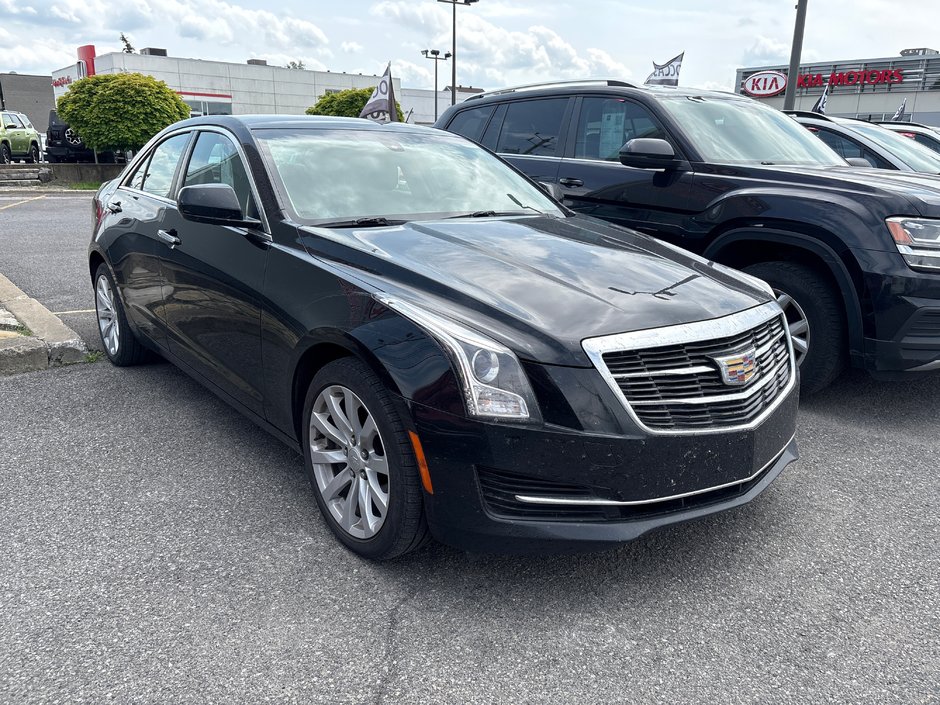 2018 Cadillac ATS Sedan 2.OT AWD NOIR CUIR NOIR NO CARFAX CLAIM