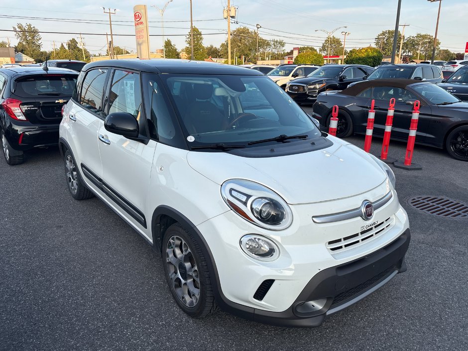 Fiat 500L TREKKING AUTOM TOIT BLANC 2014 RARE ABORDABLE