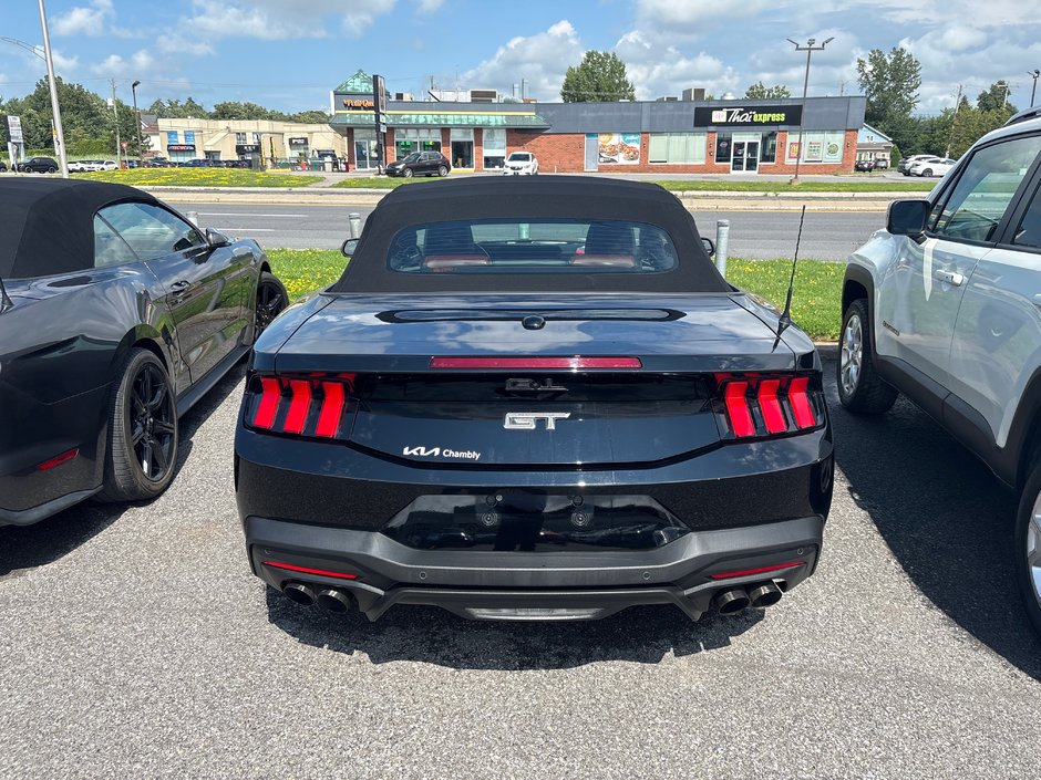 2024 Ford Mustang GT PREMIUM CUIR ROUGE MANUELLE 1 OWNER NO CARFAX CLAIM