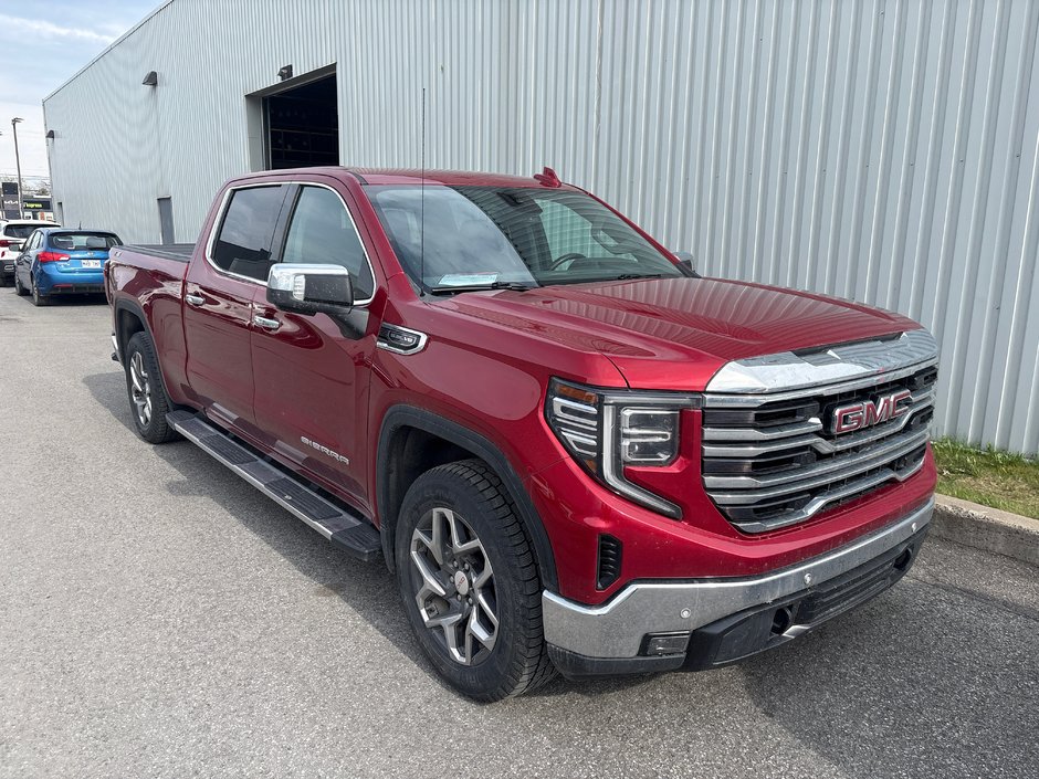 2023 GMC Sierra 1500 SLT CREWCAB CUIR BOSE PACKX31 1 OWNER NO CARFAX CLAIM