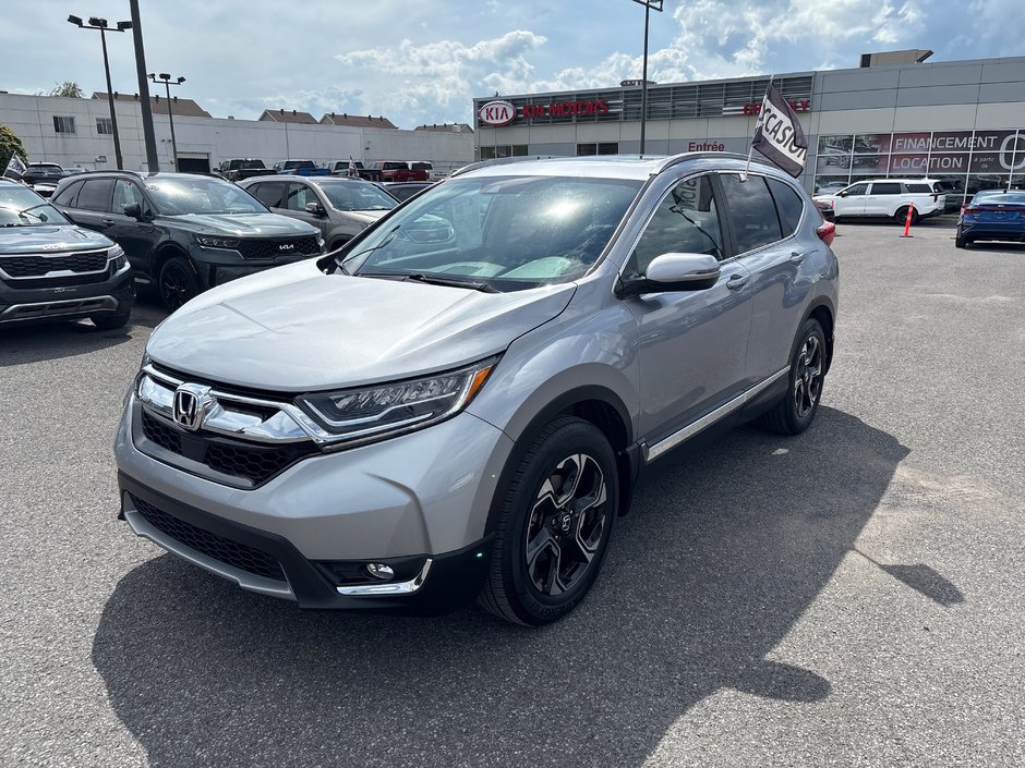 Honda CR-V TOURING AWD CUIR TOIT NAV 25432KM 2019 1 PROPRIO PAS DE RECLAMATION AU CARAX