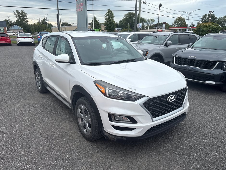2020 Hyundai Tucson ESSENTIAL AUTOM BLANC BAS KILO NO CARFAX CLAIM