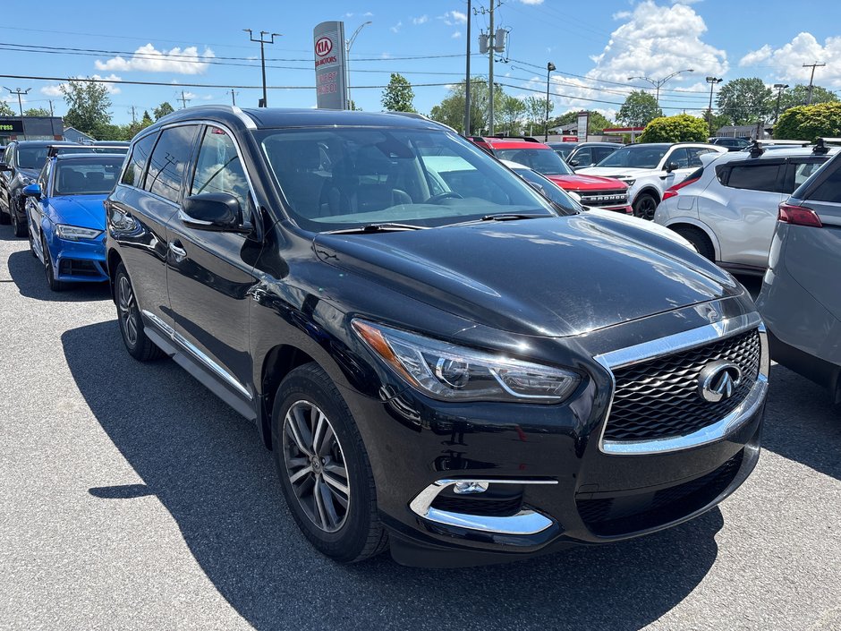 2019 Infiniti QX60 PURE AWD 7 PASS CUIR TOIT NOIR