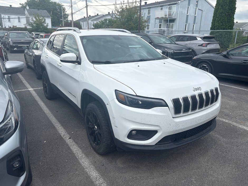 2019 Jeep Cherokee NORTH AWD  BLANC AUTOM V6 NO CARFAX CLAIM