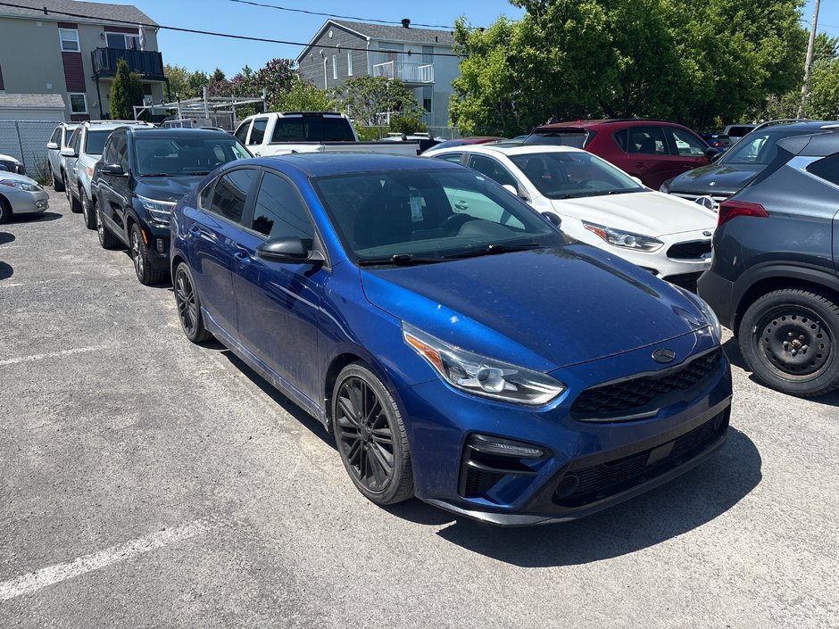 Kia Forte GT LIMITED BERLINE CUIR TOIT MAGS NOIRS 2021 BAS KILO