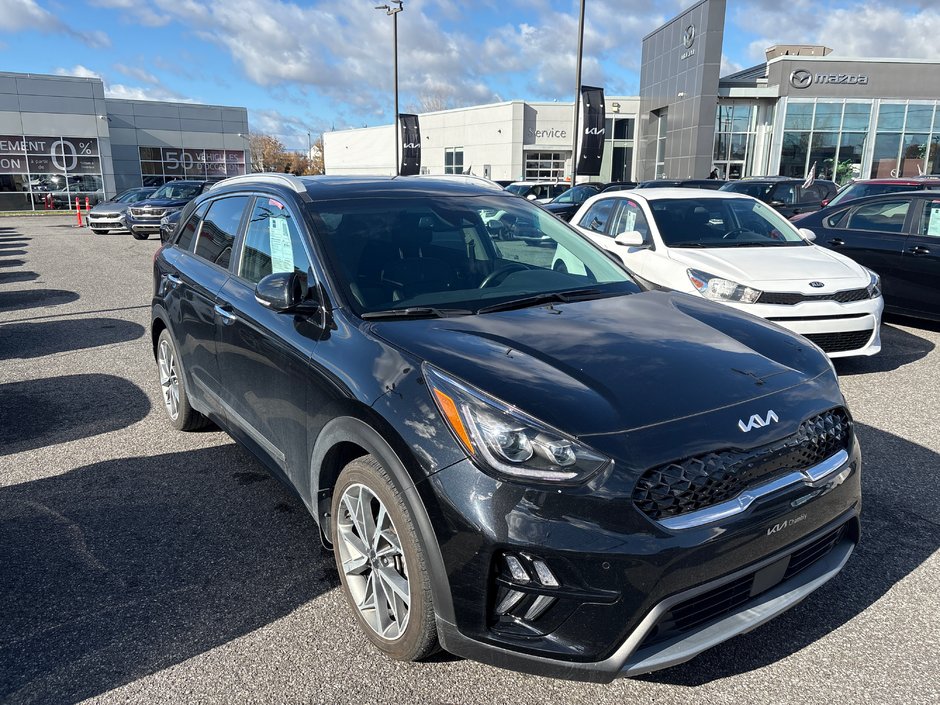 Kia Niro SX TOURING NOIR 26242KM 2022 1 PROPRIO PAS DE RECLAMATION AU CAFAX