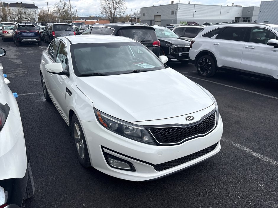 2015 Kia Optima LX AUTOM A/C BLANC
