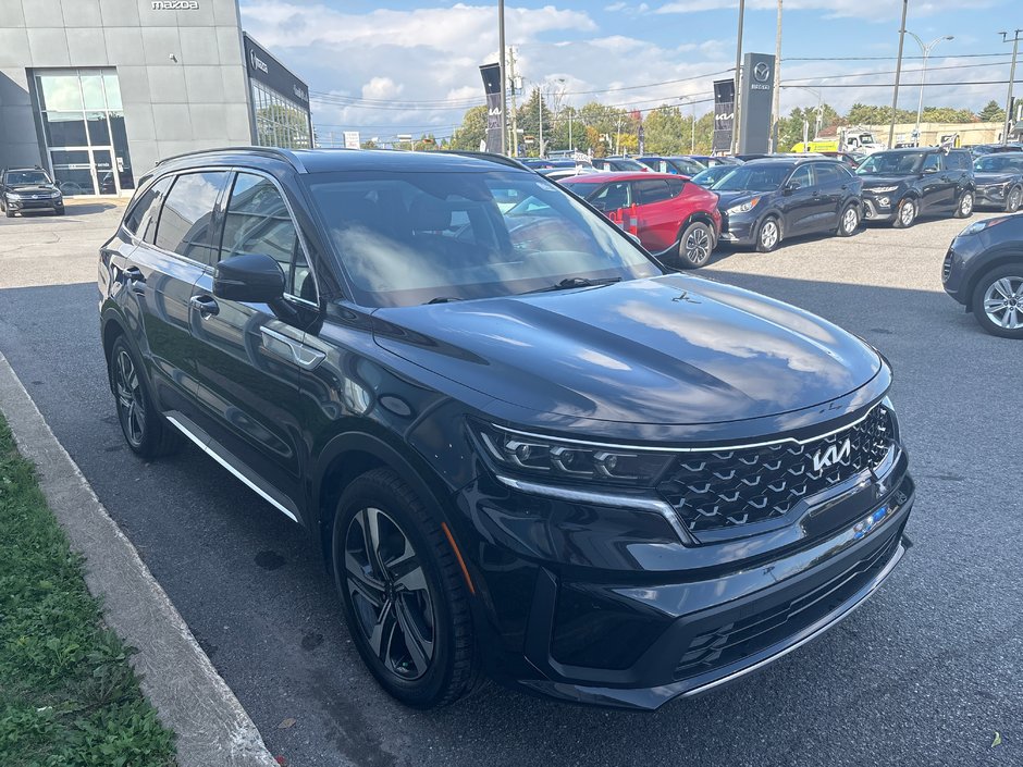 Kia Sorento Hybrid EX CUIR AWD NOIR 40914KM 2023 1 PROPRIO PAS DE RECLAMATION AU CARFAX