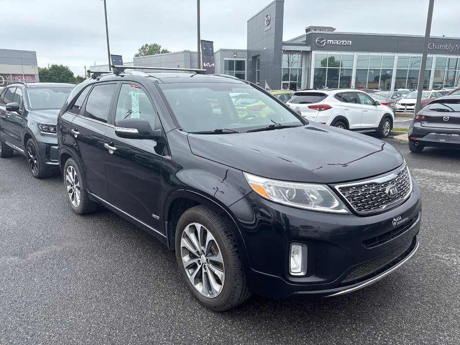 2015 Kia Sorento SX V6 AWD CUIR TOIT NA LOW KMS