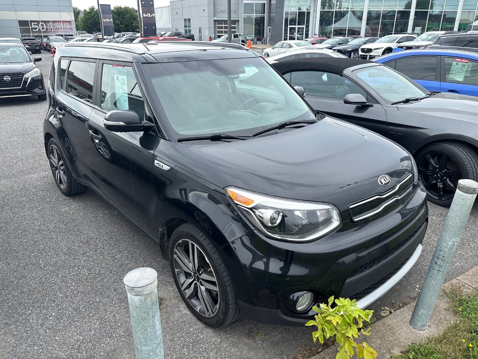 2019 Kia Soul EX PREMIUM AUTOM CUIR TOIT NO CARFAX CLAIM