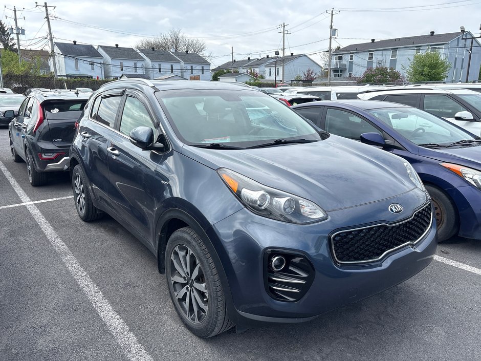 Kia Sportage EX CUIR AWD BLEUE 44208KM 2018 TRES BAS KILO