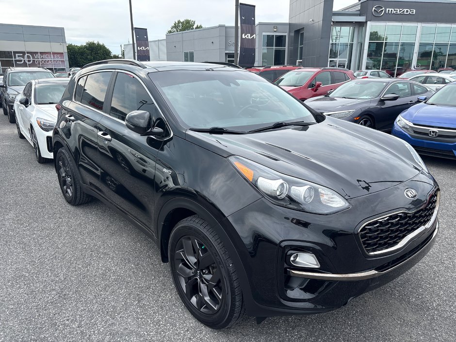 Kia Sportage EX SUNROOF AWD NOIR AUTOM 2022 1 PROPRIO PAS DE RECLAMATION AU CARFAX