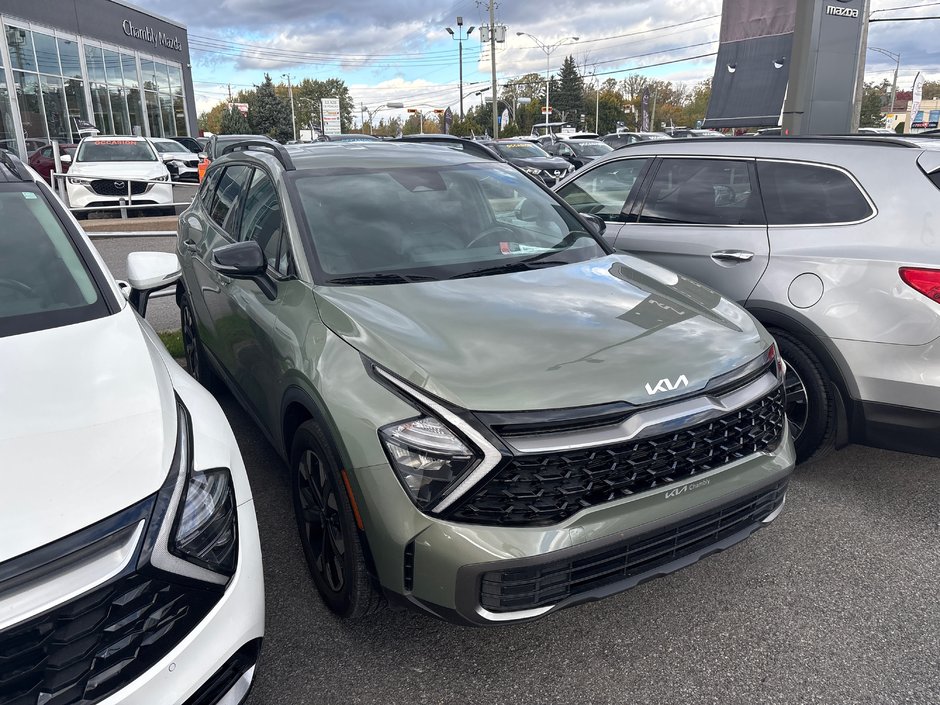 2023 Kia Sportage X-LINE AWD CUIR BAS KILO 1 OWNER