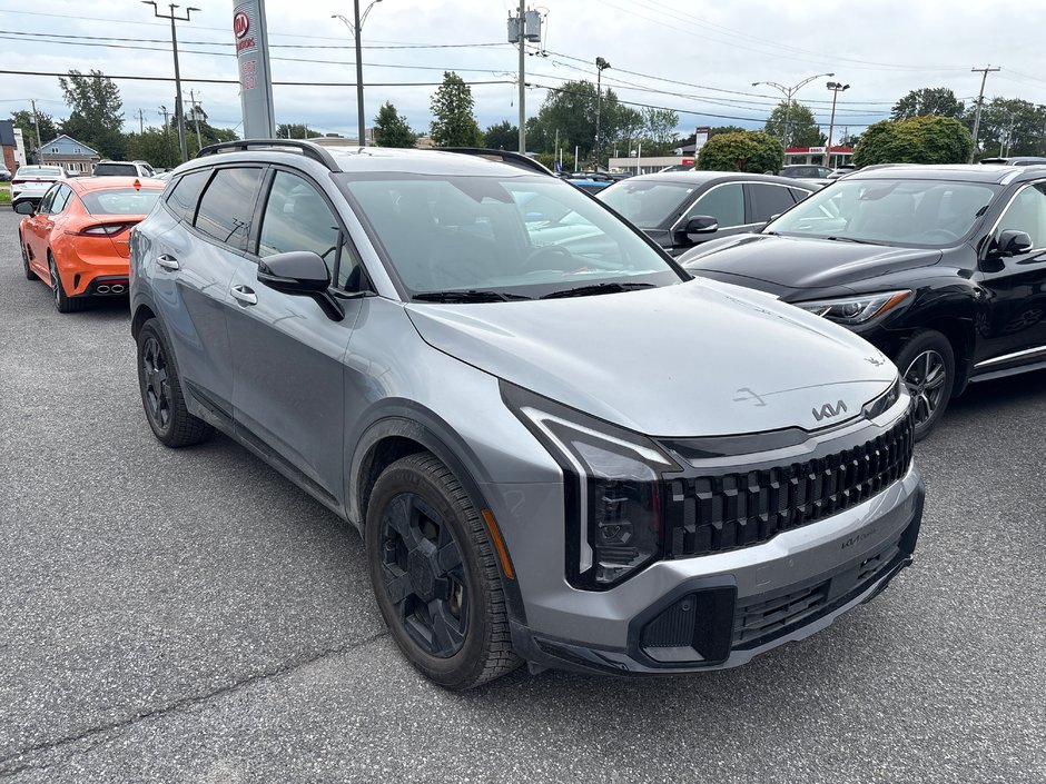 2026 Kia Sportage X-LINE AWD CHARCOAL CUIR NOIR 1 OWNER NO CARFAX CLAIM