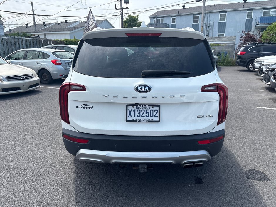 Kia Telluride SX BLANC CUIR NOIR NAV 2020